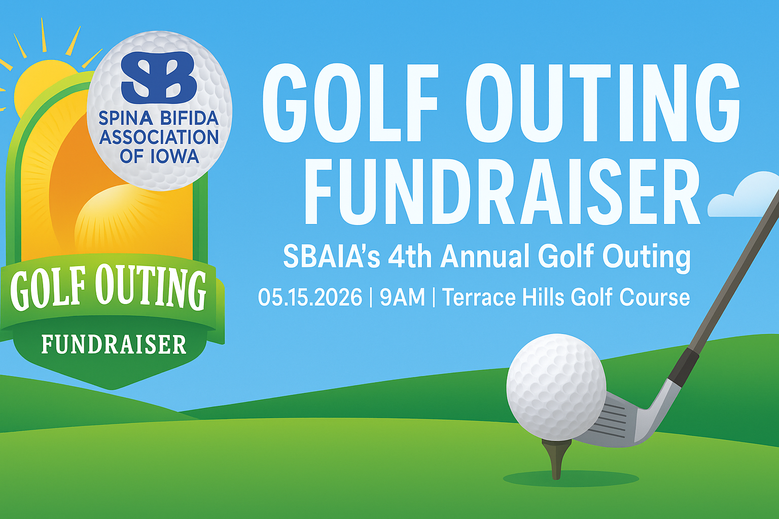 Spina Bifida Association's 4th Annual Golf Outing Image