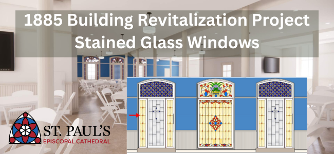 Stained Glass Installation at St. Paul's Episcopal Cathedral Image
