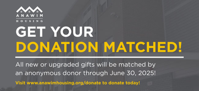 Anonymous Donor Matching Campaign Image