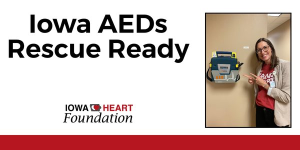 Iowa AEDs Rescue Ready Image