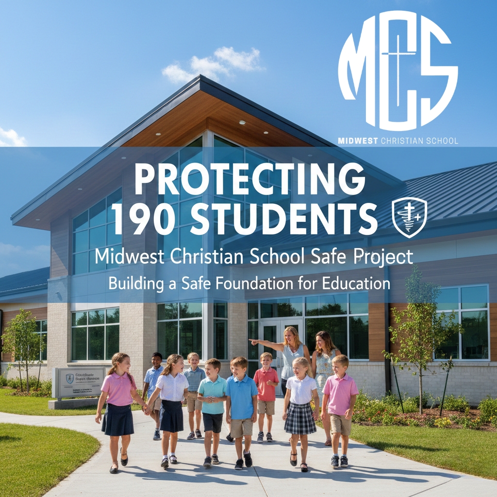 Protecting 190 Children: Midwest Christian School Safe Room Project Image